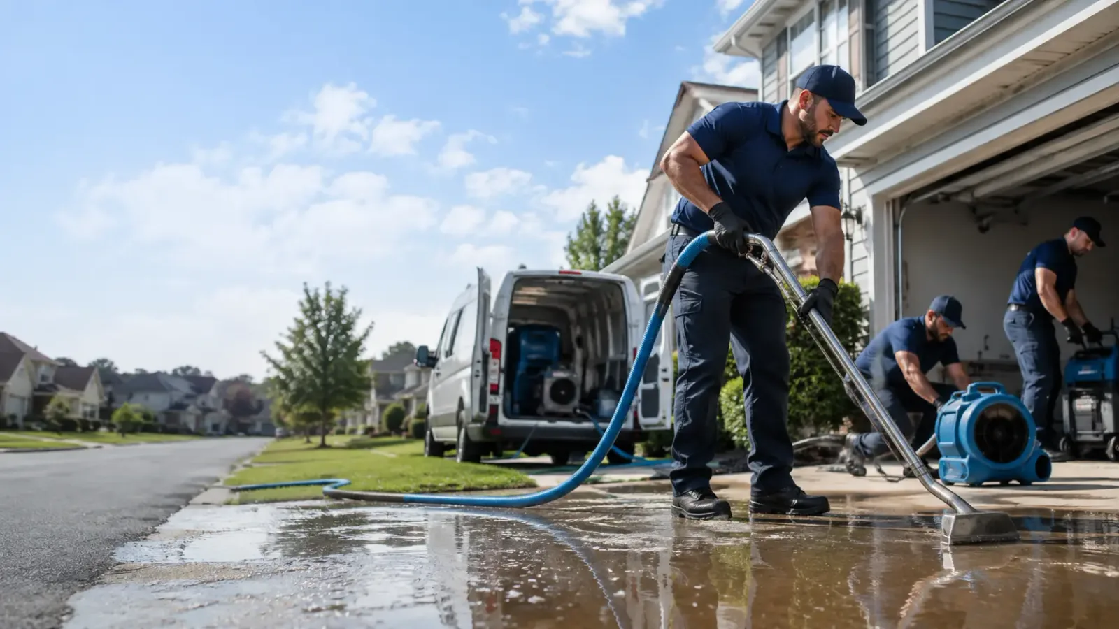 Flood Damage Restoration in Roanoke, IN